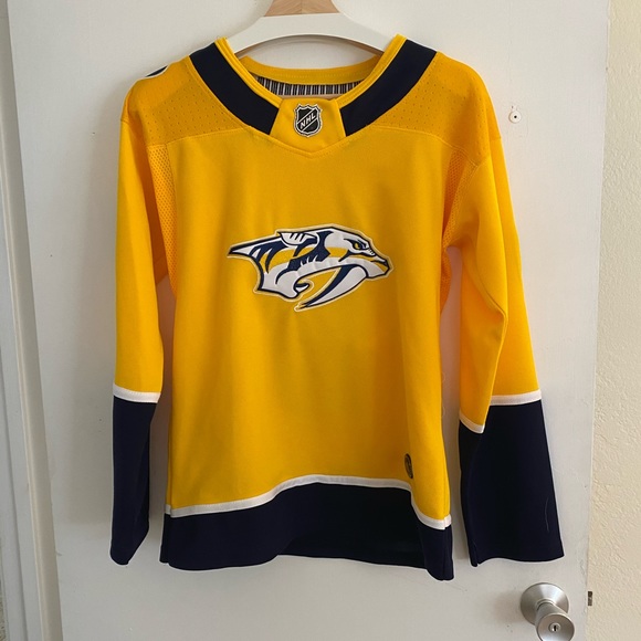 Men's adidas Roman Josi Gold Nashville Predators Home